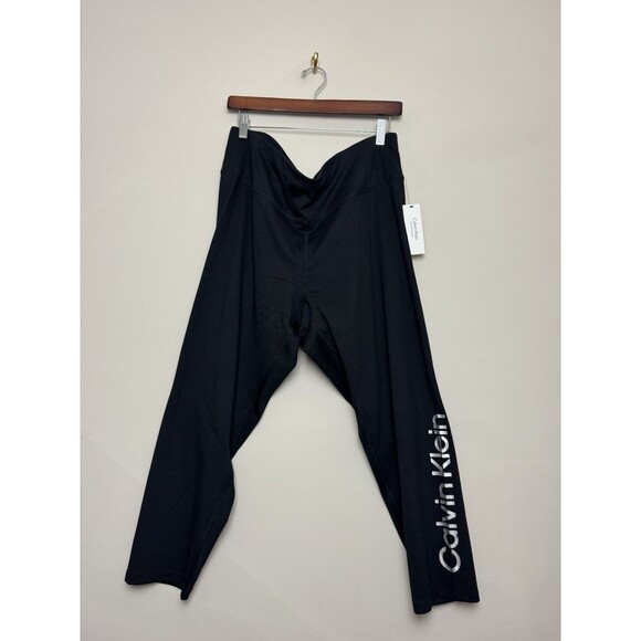 Calvin Klein Pants - Calvin Klein Womens Performance Leggings Plus Size 3X BLack Stretch Pants